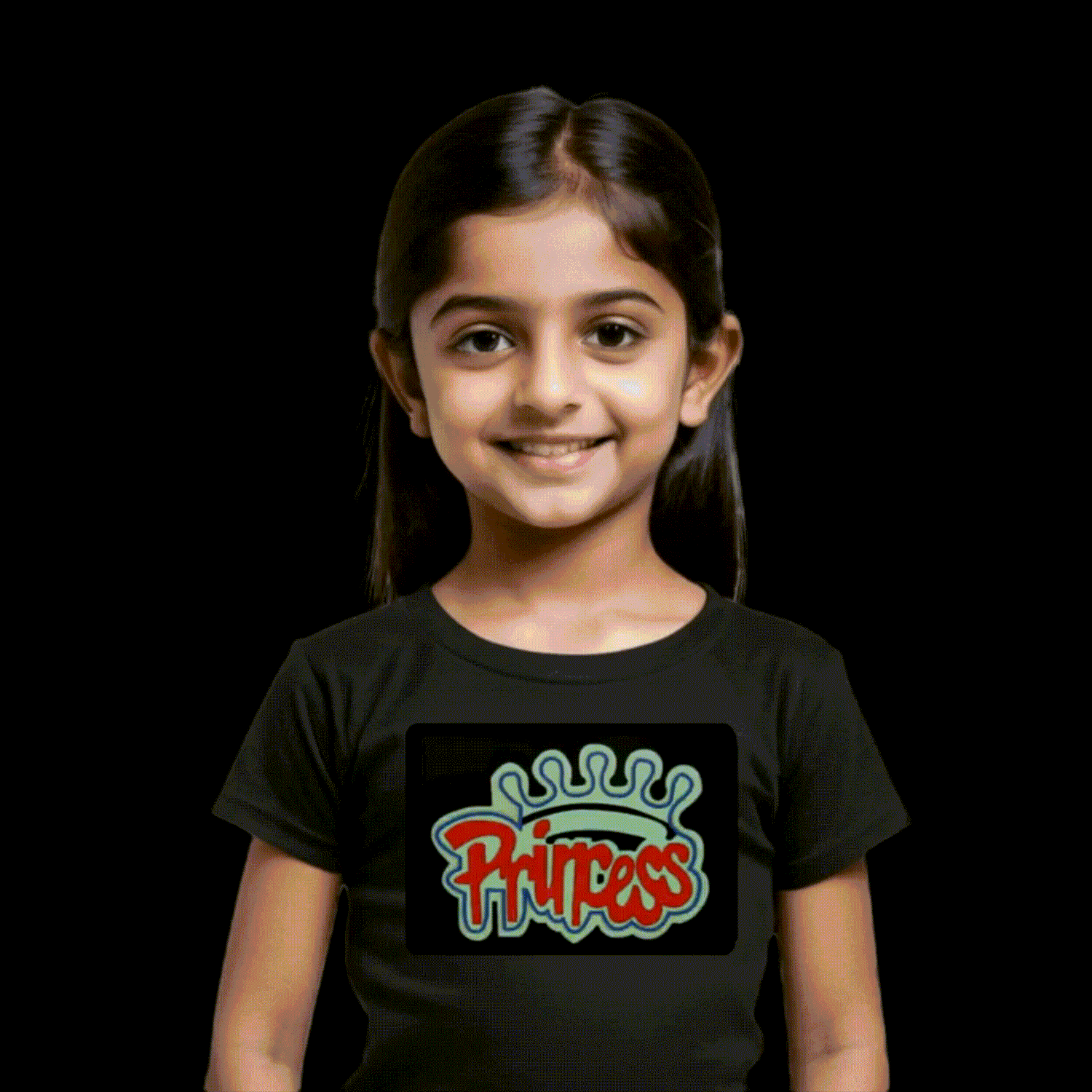 Girls Kids LED T-Shirts
