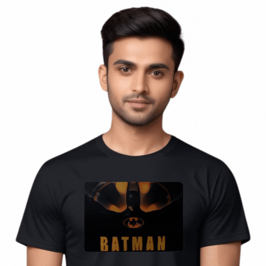 Knight Dark Man Black LED Tshirt & Panel For Men and Women – GR-PRO39