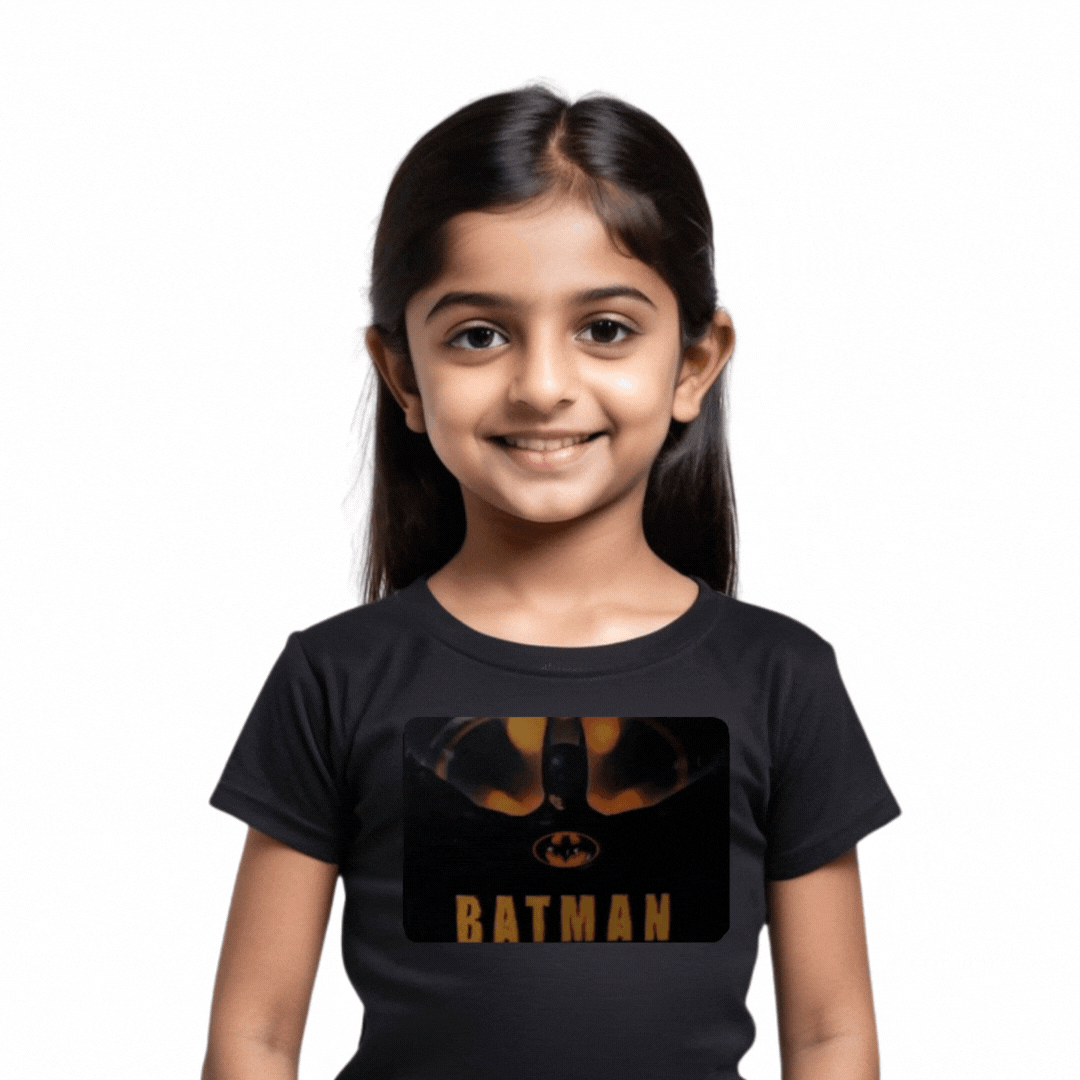 Knight Dark Man Black LED Tshirt & Panel For Kids – GR-PRO39