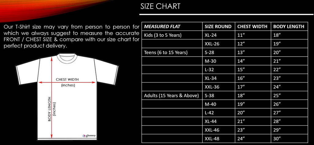 Fly Heart Black LED Tshirt & Panel For Kids GR-PRO49
