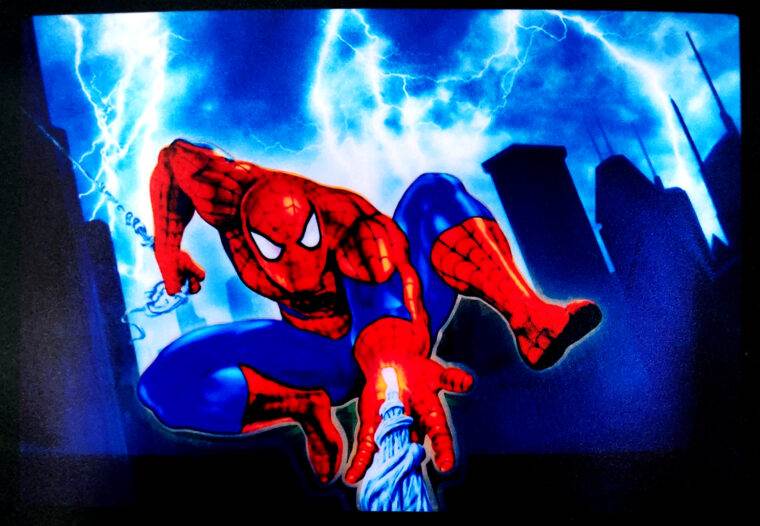Go Spidy Black LED Tshirt